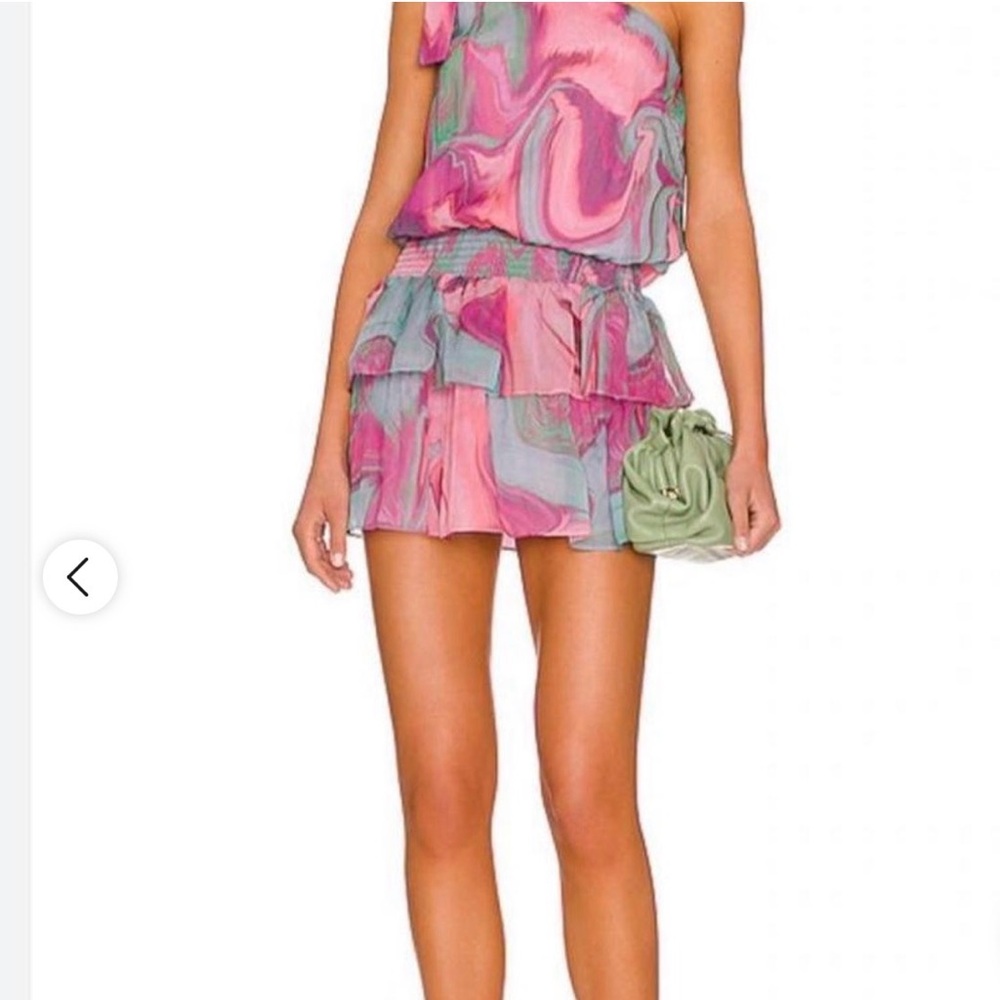 Amanda Uprichard Multi Color Mini Dress